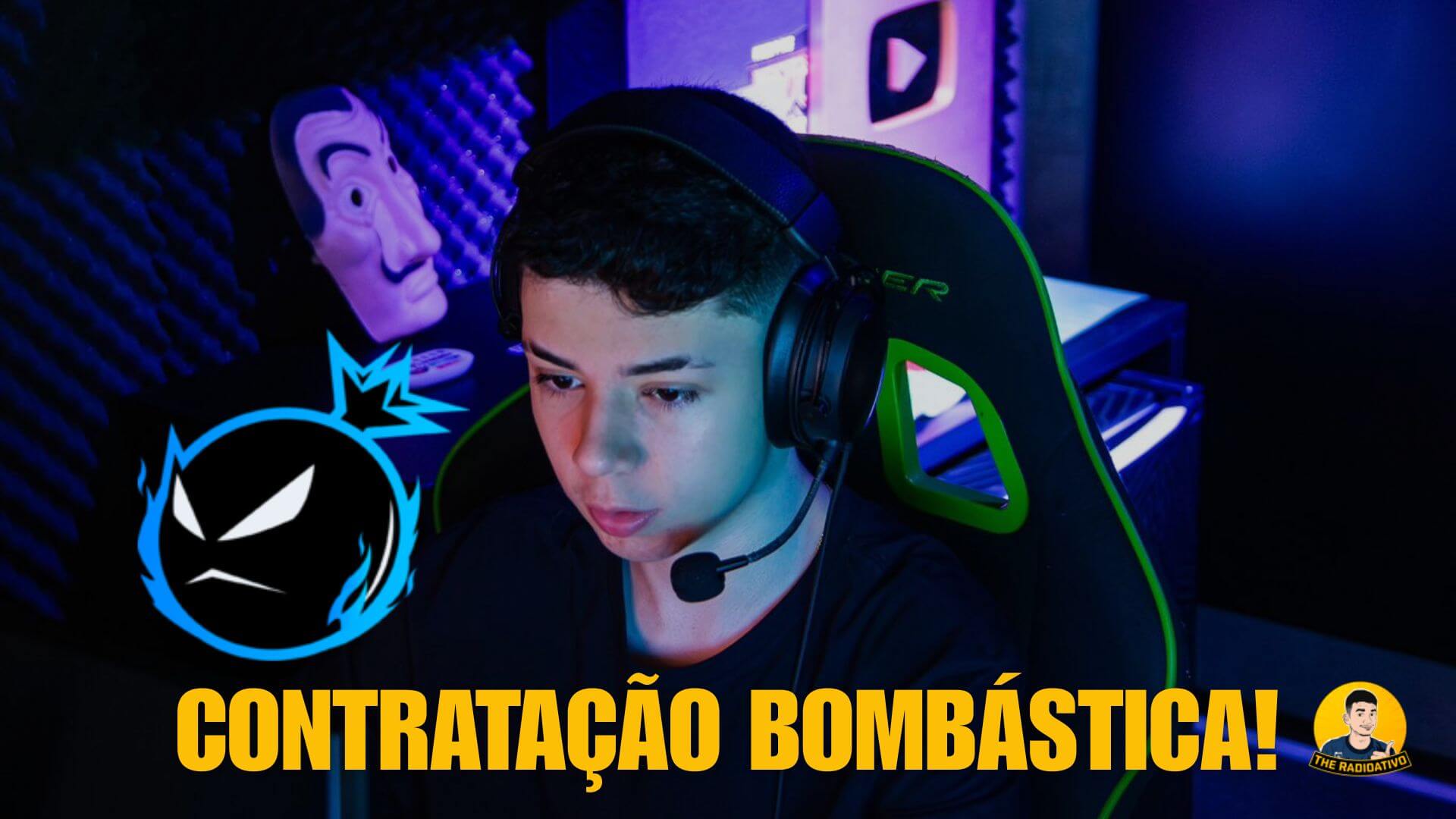 Contratação bombástica! Thurzin é o novo jogador da Stressed