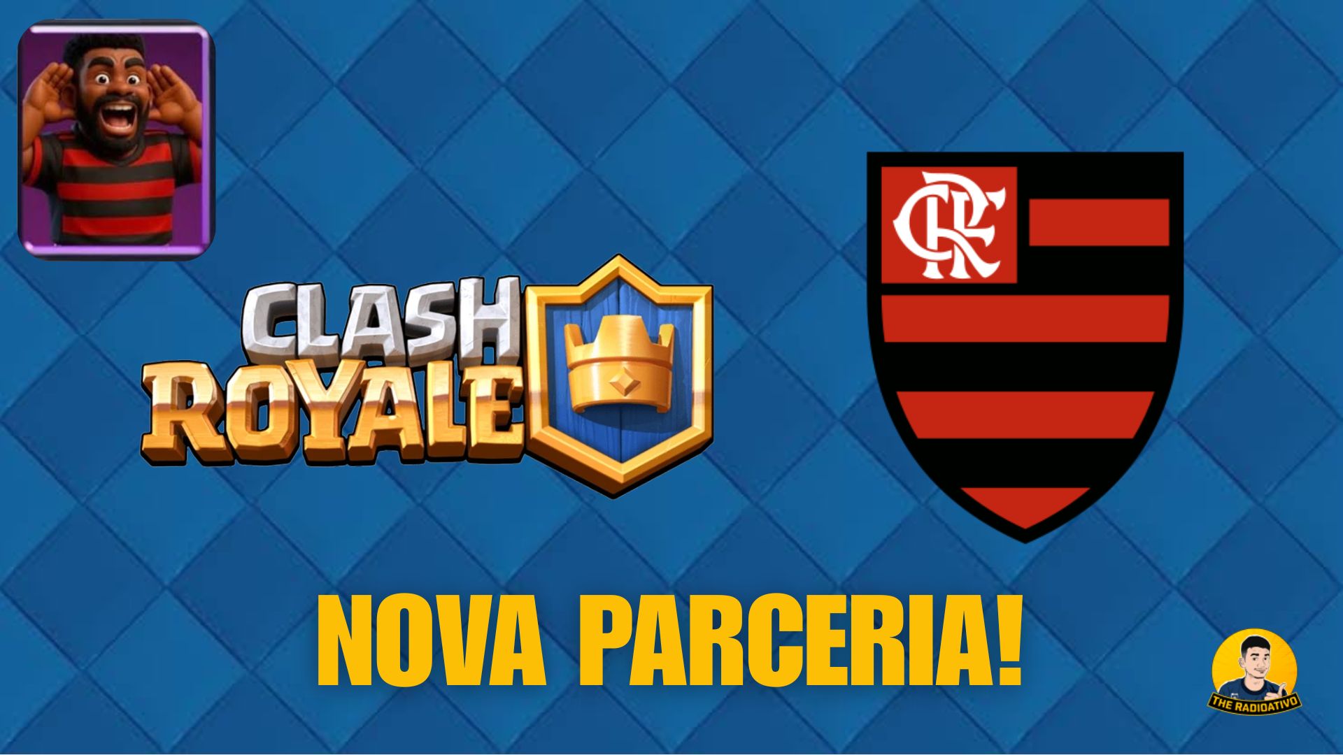 Flamengo e Clash Royale transformam anúncio criativo em parceria, veja: 1