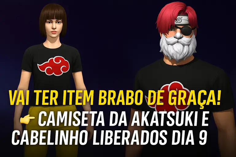 camiseta-akatsuki-cabelinho-gratis