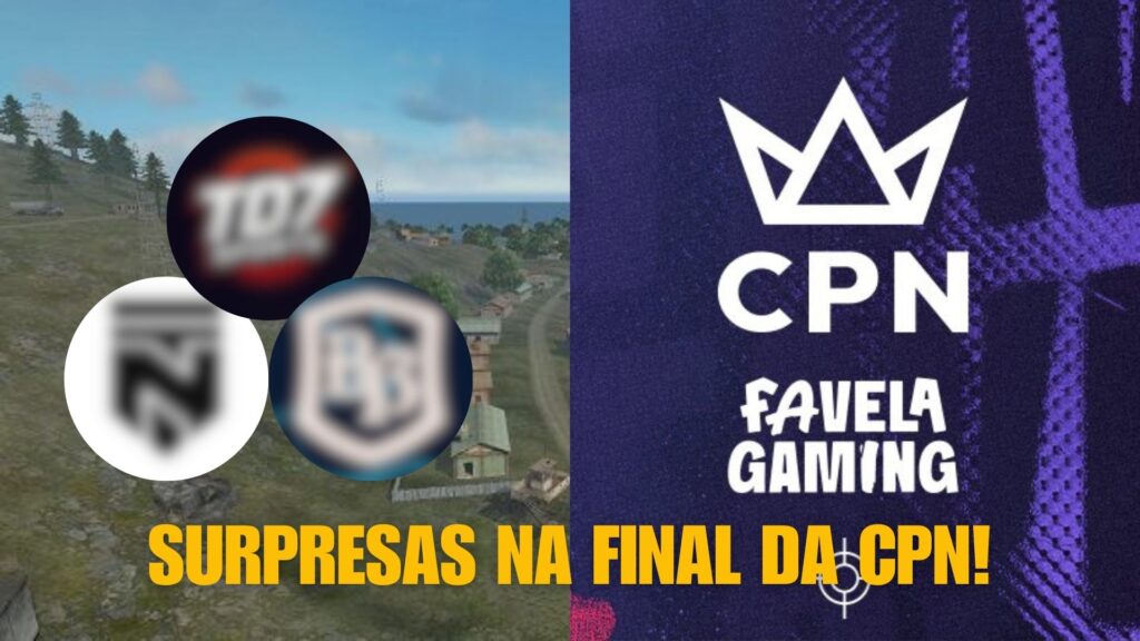 Com surpresas, confira os classificados para a final da CPN Favela Gaming: