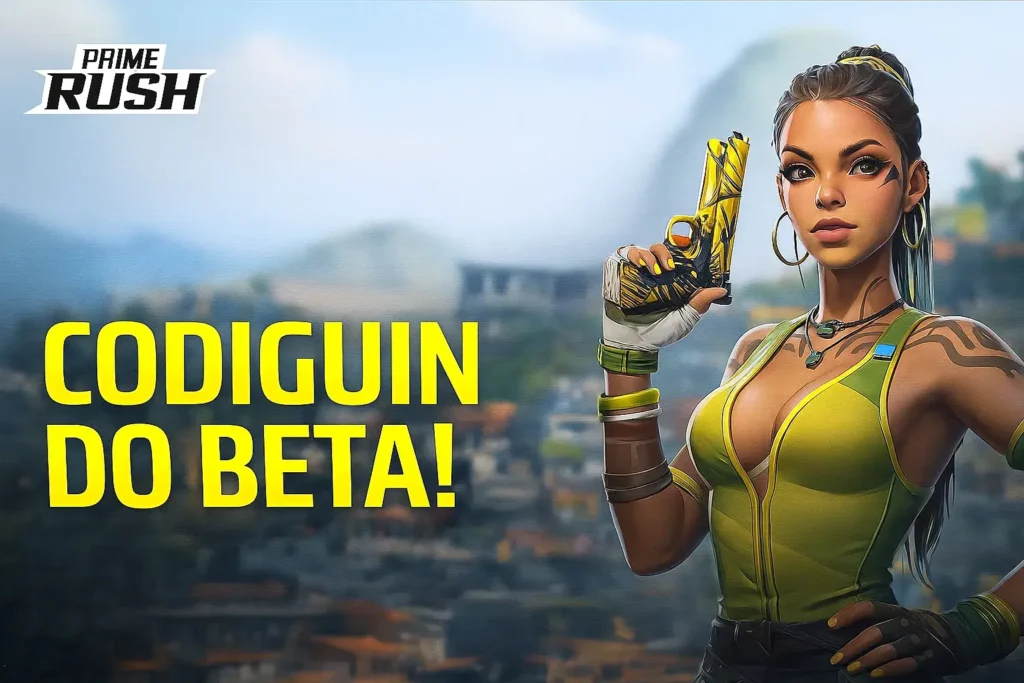 Novos Códigos liberados para acessar o Beta Fechado do Prime Rush