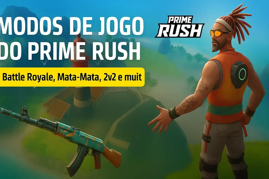 Modos de Jogo Gameplay beta fechado do Prime Rush