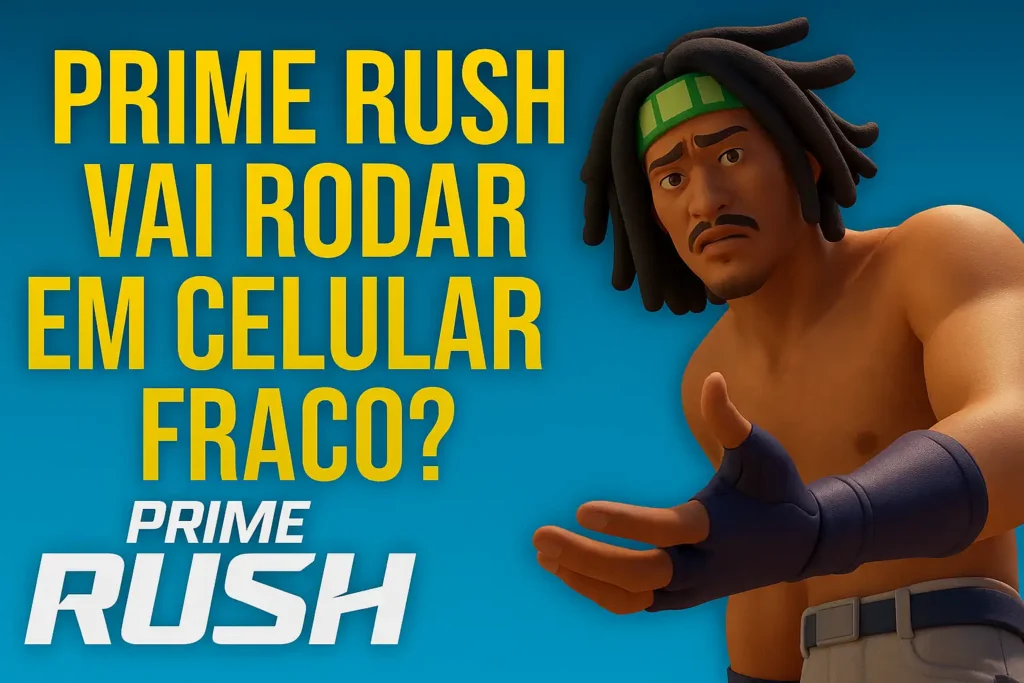 Prime Rush vai rodar em celular fraco?