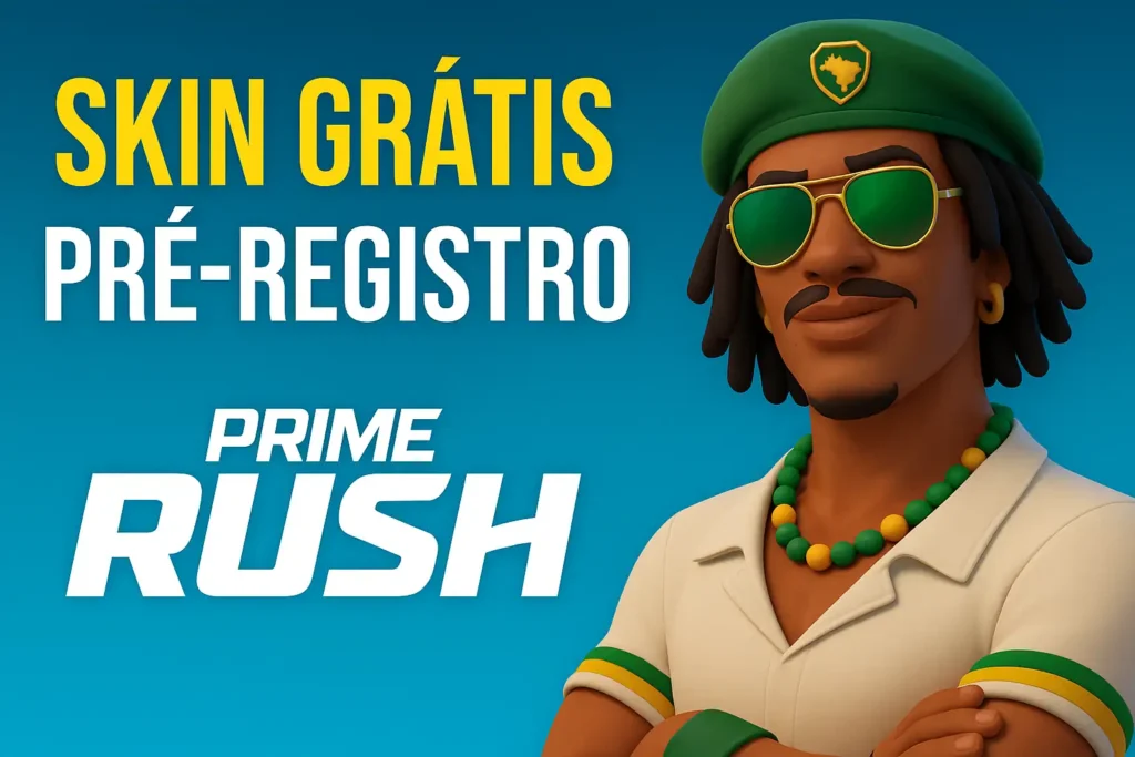 Prime Rush libera pré-registro na Play Store com skin exclusiva