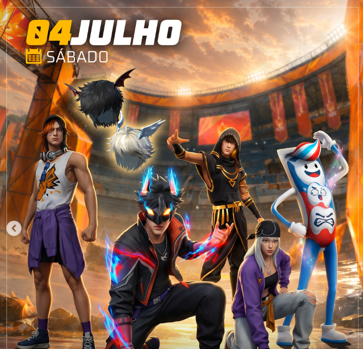 Loja Misteriosa de 4 de julho trará novos conjuntos e itens raros ao Free Fire; confira a lista 1