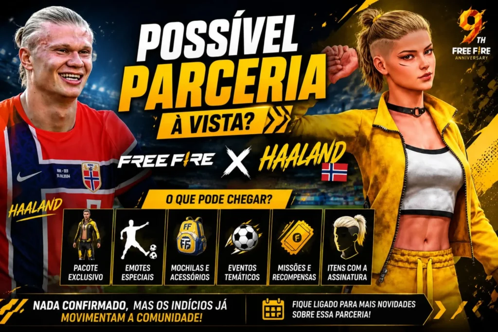 parceria-haaland-free-fire