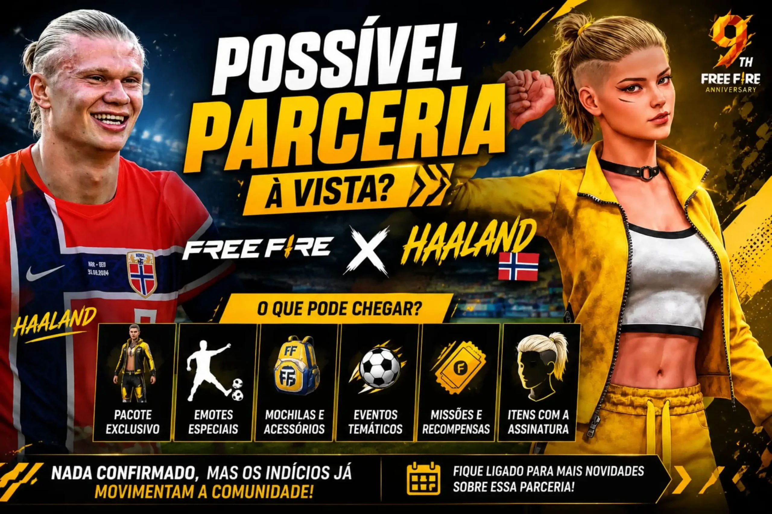 parceria-haaland-free-fire